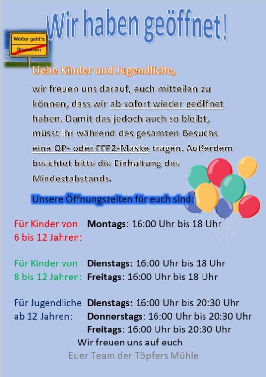 Es geht wieder los!